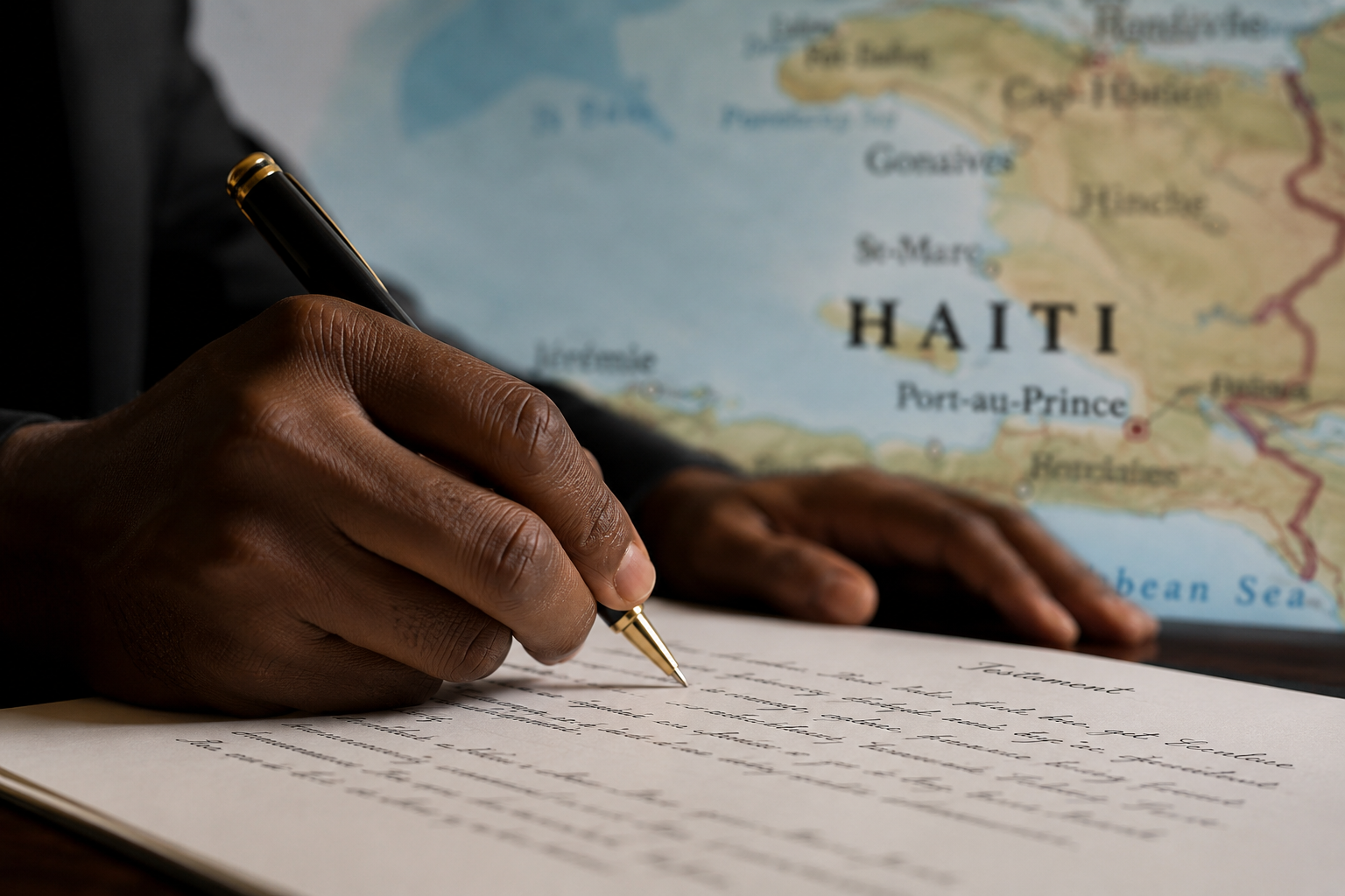 Haïti semble avoir un seul légataire universel ?